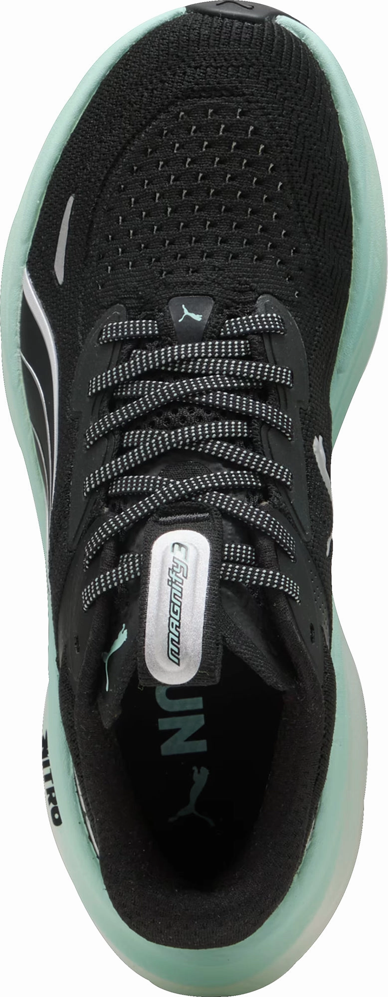 Puma Magnify Nitro 3 Womens Running Shoes - Black Performance Fit Sneakers