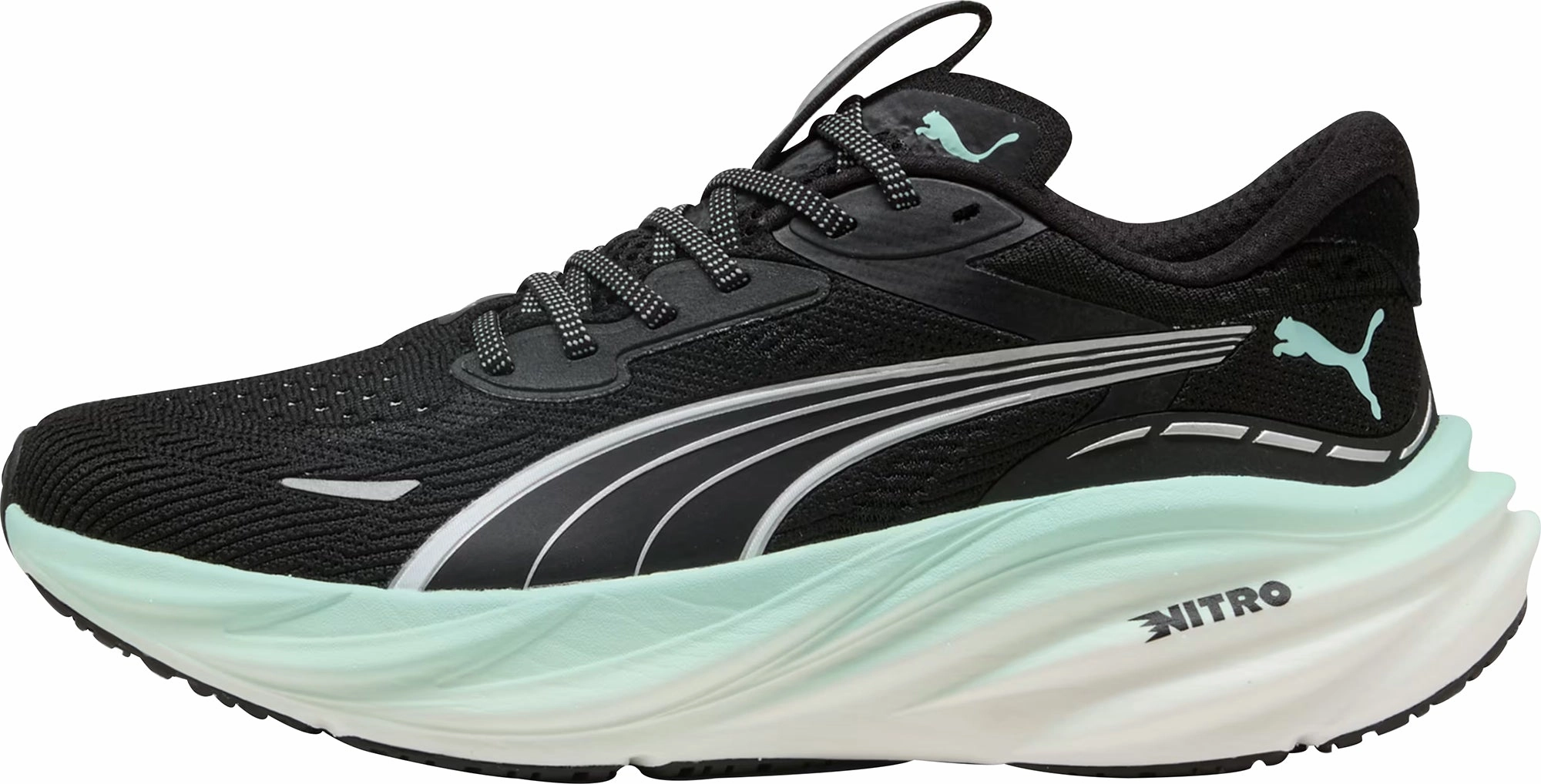 Puma Magnify Nitro 3 Womens Running Shoes - Black Puma shoe variations