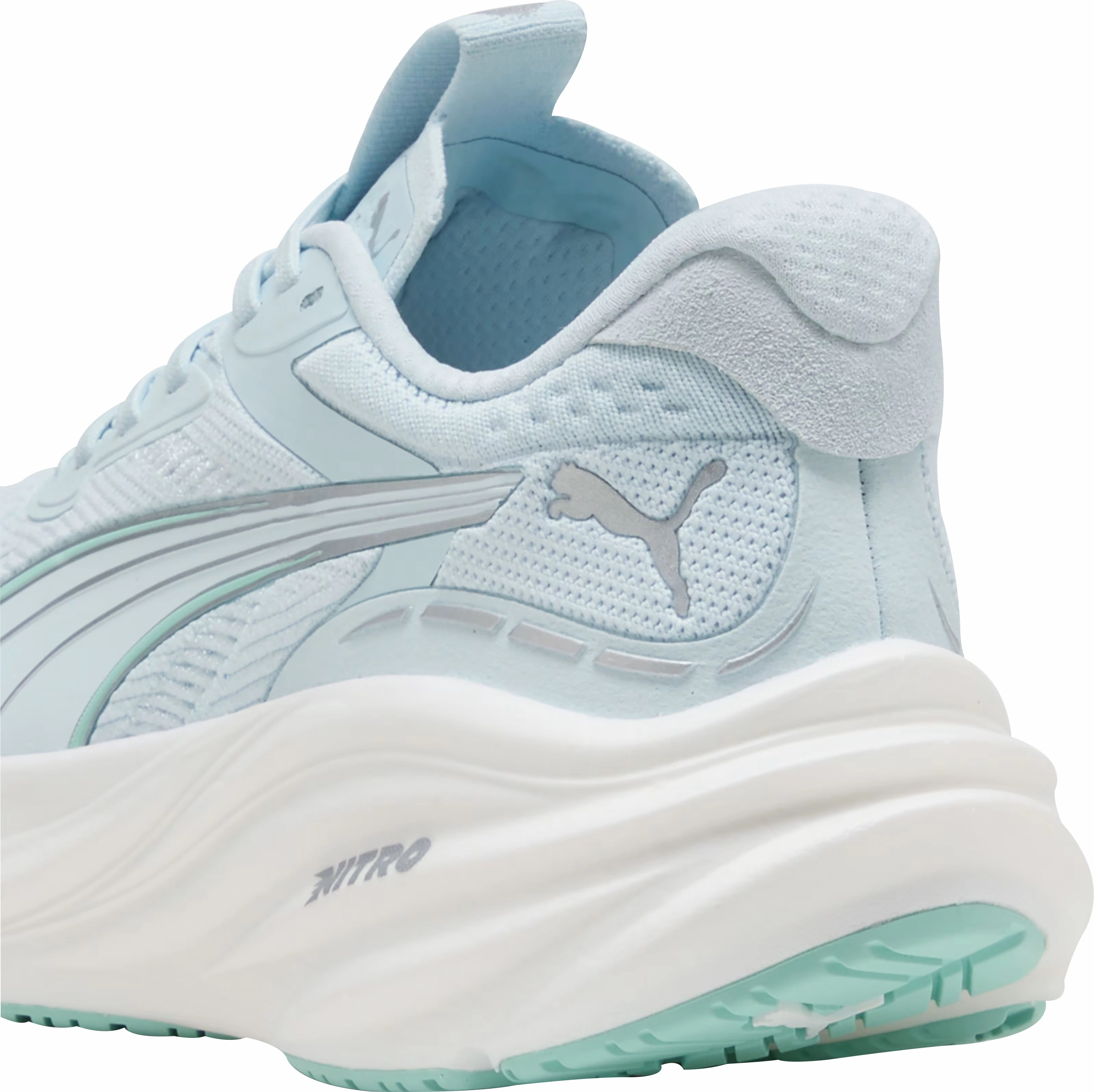 Puma Magnify Nitro 3 Womens Running Shoes - Blue Cozy Footwear