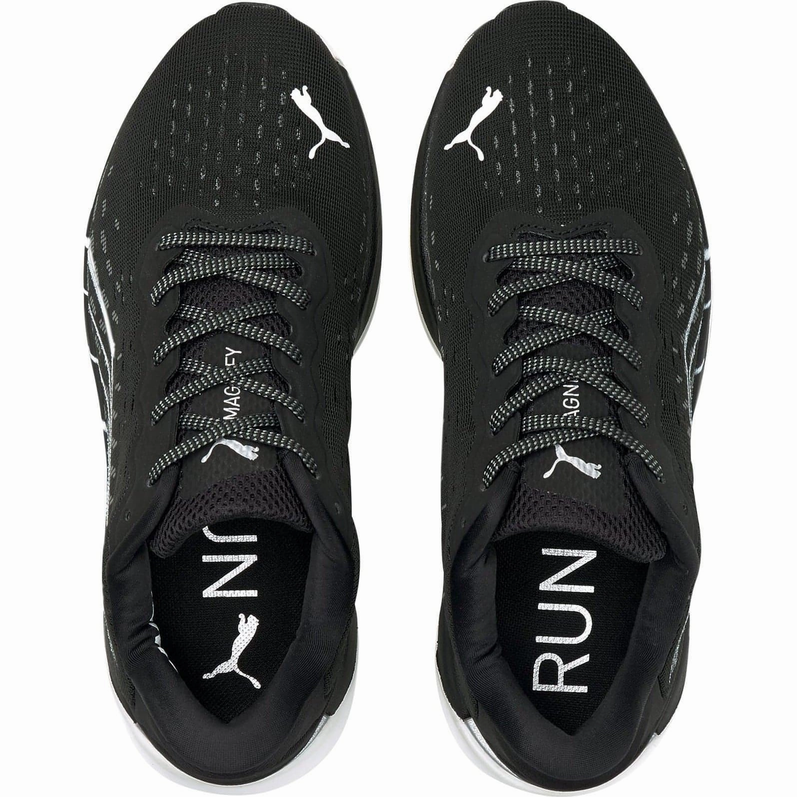 Puma Magnify Nitro Womens Running Shoes - Black Bold Sneakers
