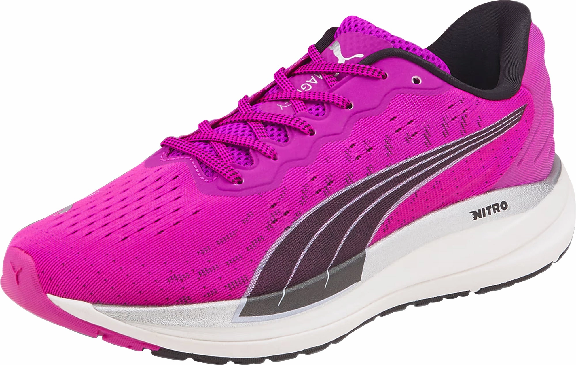 Puma Magnify Nitro Womens Running Shoes - Purple Bold Sneakers