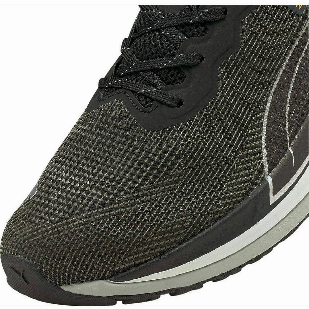 Puma Magnify Nitro WTR Mens Running Shoes - Black Cozy Footwear