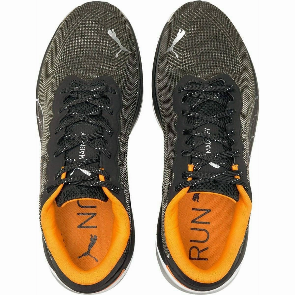 Puma Magnify Nitro WTR Mens Running Shoes - Black Cozy Footwear