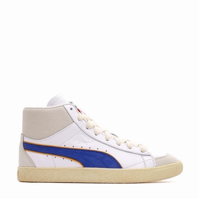 Puma Men Clyde Mid Bball x Rhuigi White Royal 391335-01 Puma performance shoe models