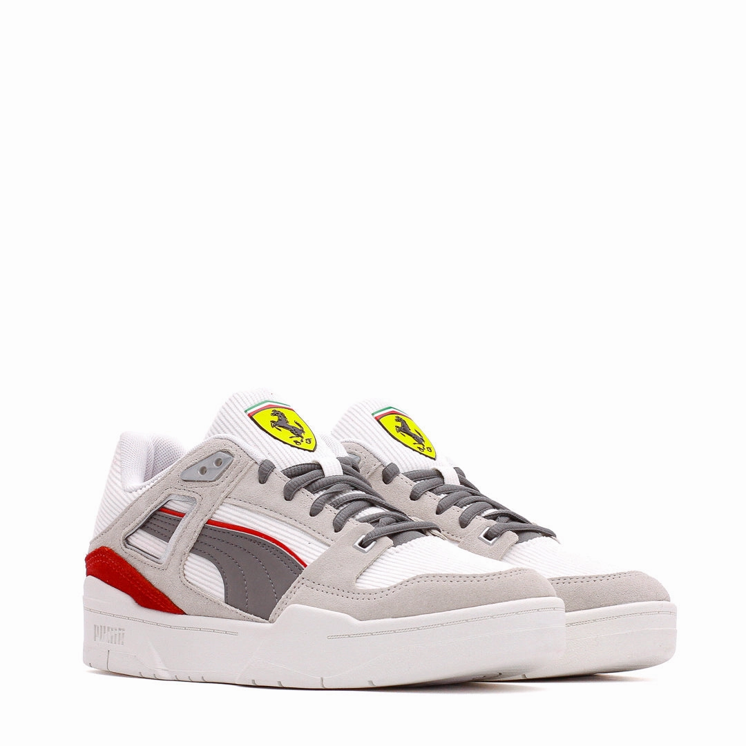 Puma Men Ferrari Slipstream Gray Violet Warm White 307897-02 Puma casual footwear shots