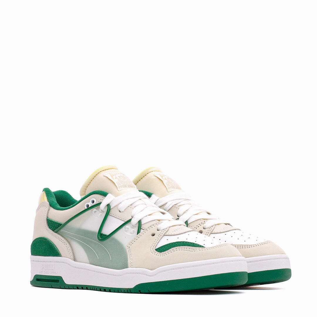 Puma Men Slipstream June Ambrose Warm White Verdant Green 391834-01 Puma casual footwear shots