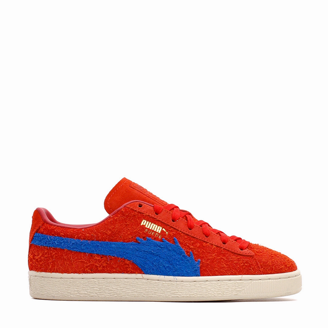 Puma Men Suede x One Piece Red Blue 396520-01 Puma performance shoe models