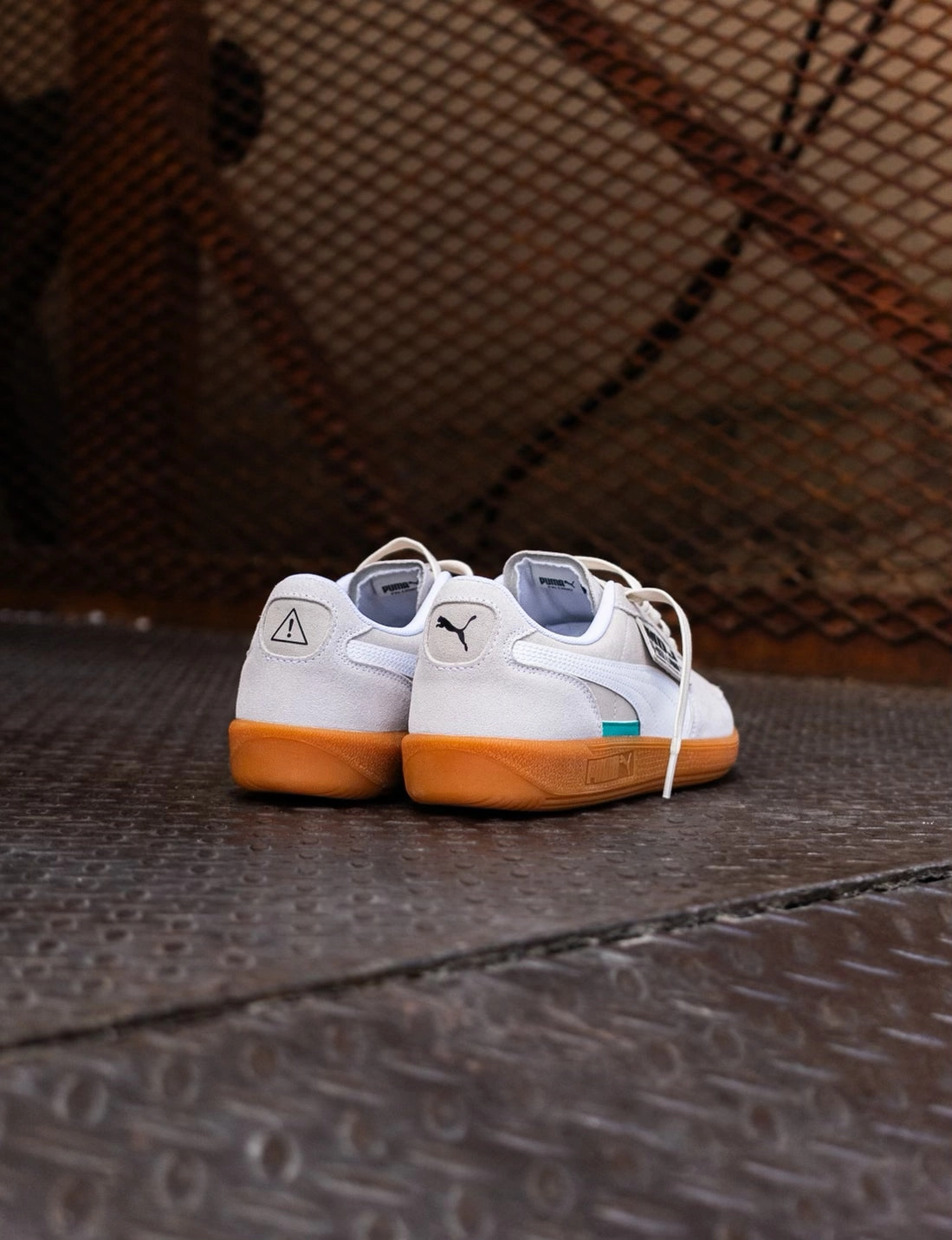 Puma Mercedes-AMG Petronas F1 Palermo x MDJ (White) Puma athletic shoe visuals