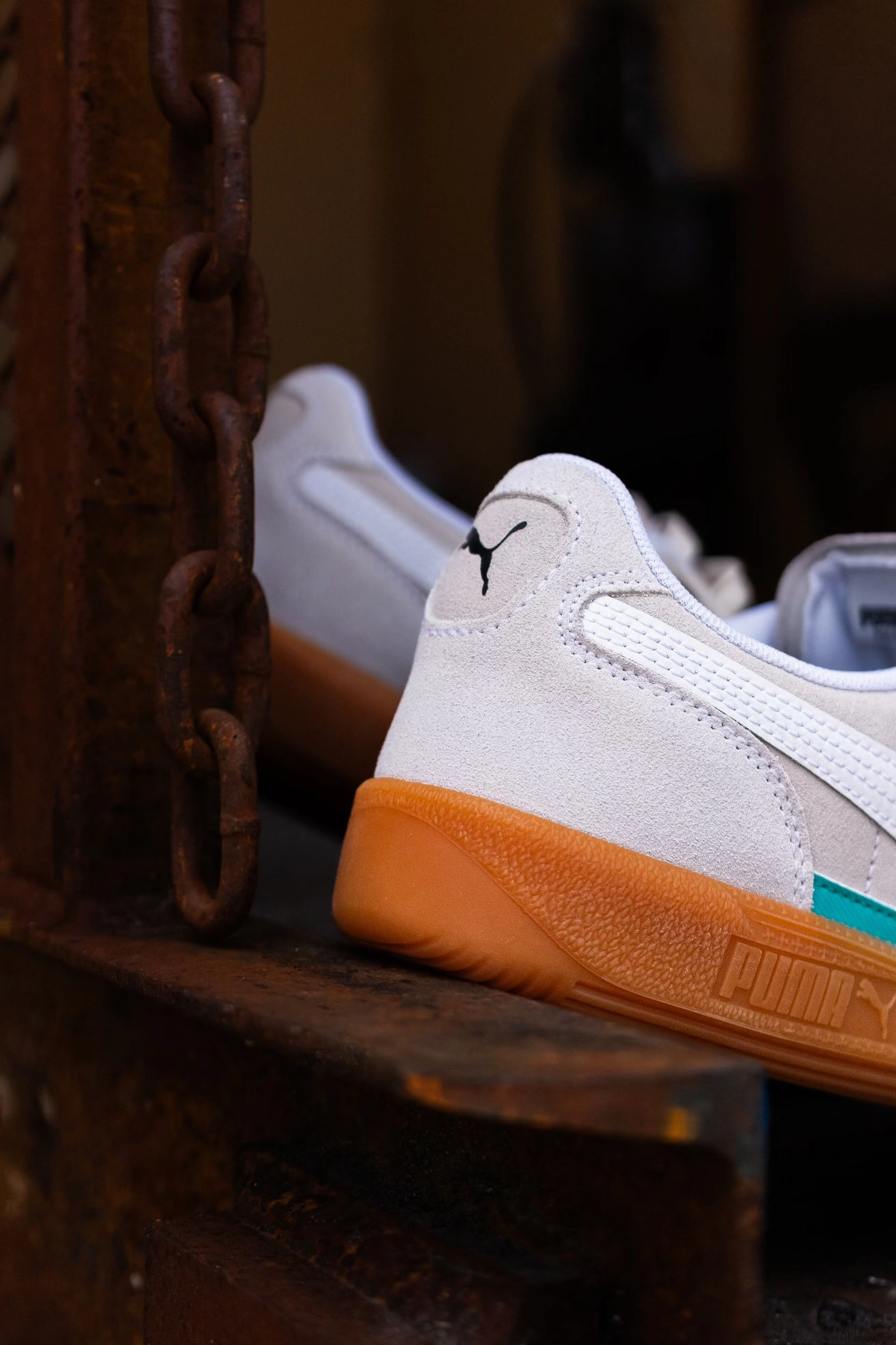 Puma Mercedes-AMG Petronas F1 Palermo x MDJ (White) Puma athletic shoe visuals
