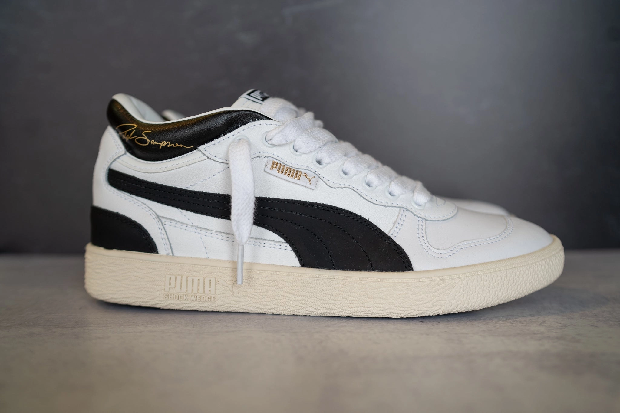 Puma Ralph Sampson Demi OG (White/Black) Puma trendy footwear styles