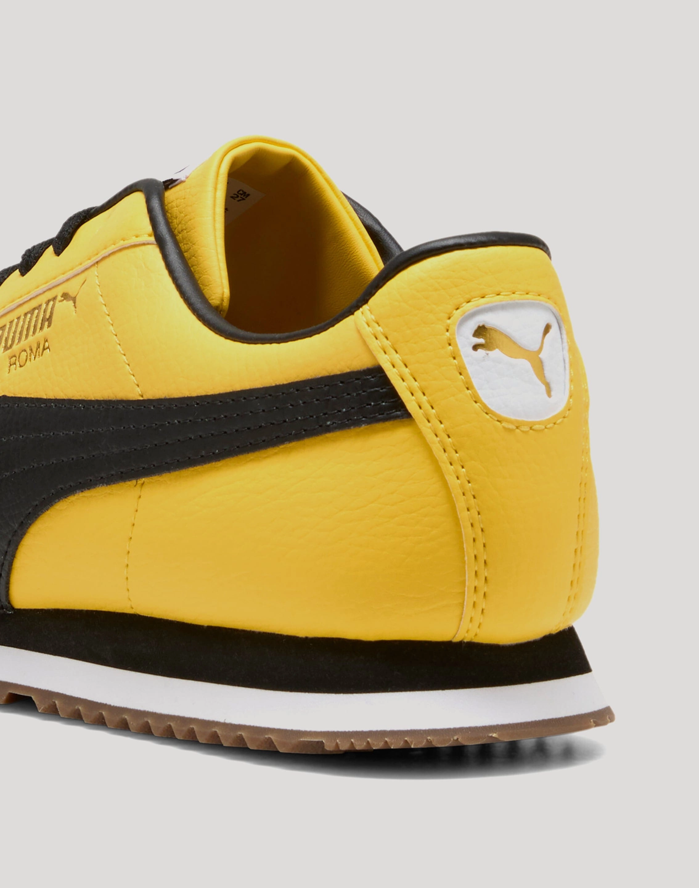 Puma Roma "Yellow/Black" Memory Foam Shoes