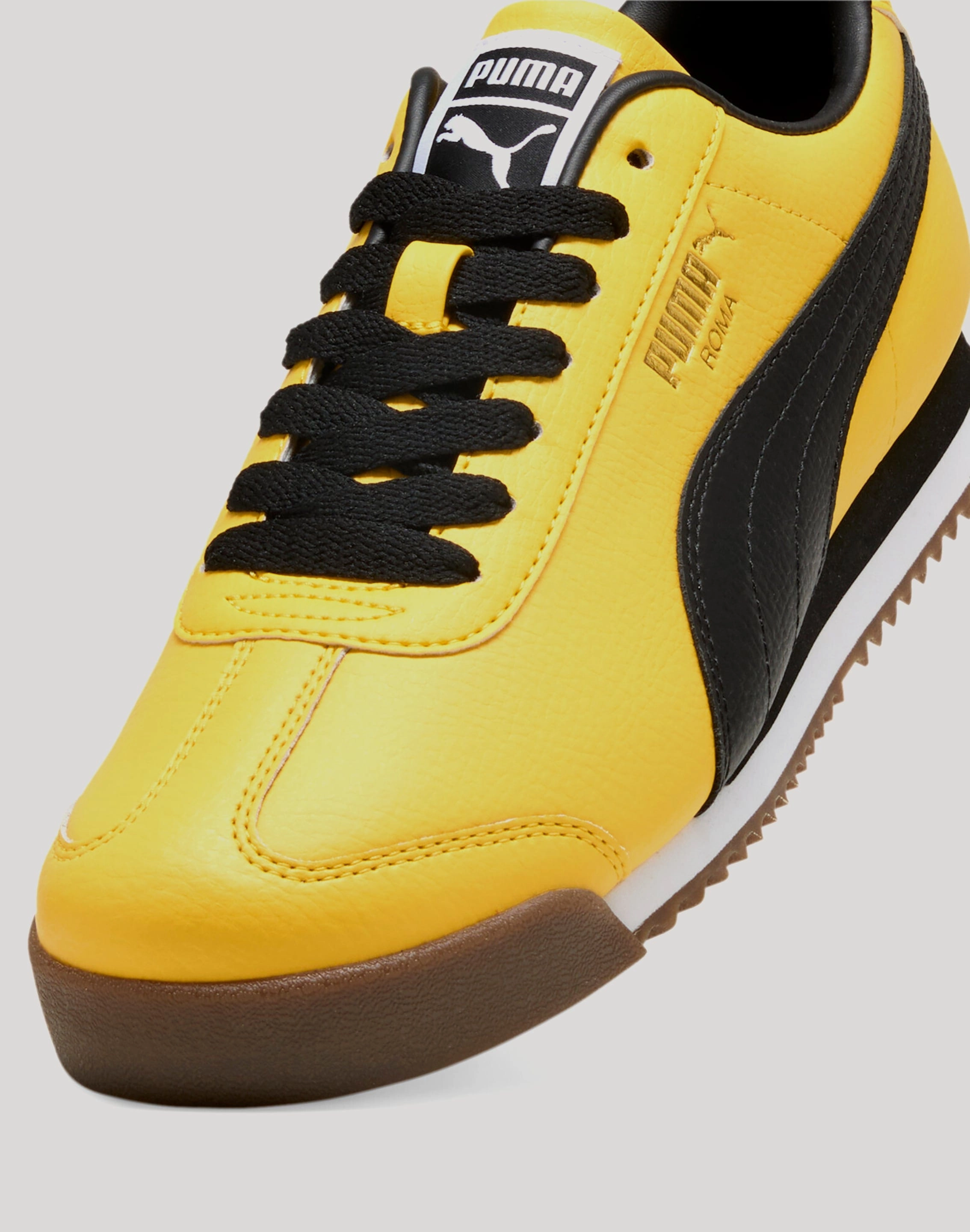 Puma Roma "Yellow/Black" Memory Foam Shoes