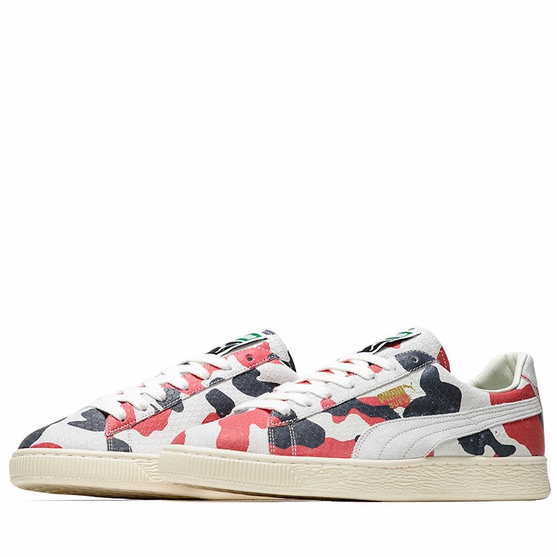 Puma Suede Made In Japan KOI - White/Red Puma trainer style images