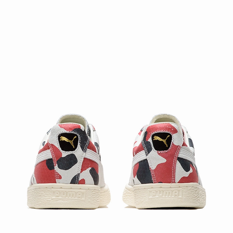 Puma Suede Made In Japan KOI - White/Red Puma trainer style images