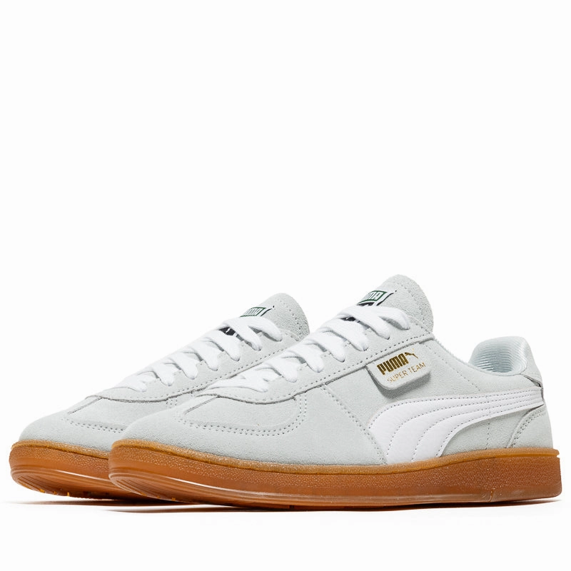 Puma Super Team Suede - Blue Skies/White Puma trainer style images