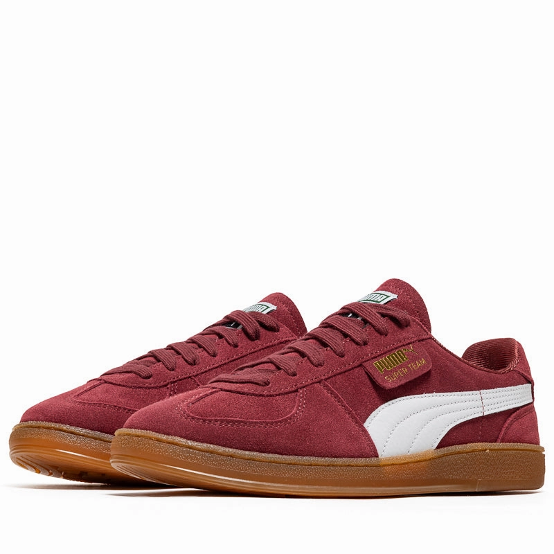 Puma Super Team Suede - Team Regal Red Puma trainer style images