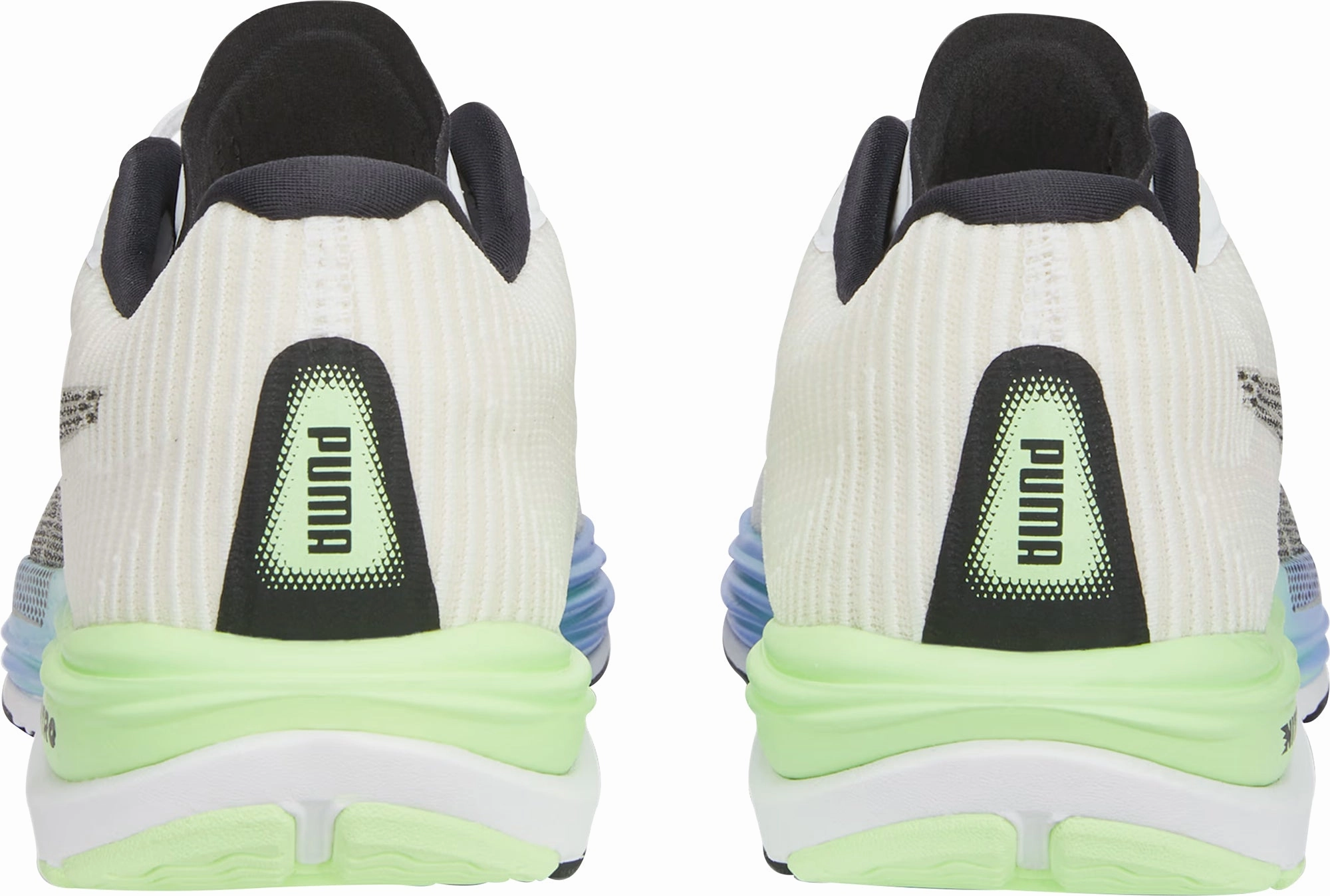 Puma Velocity Nitro 2 Fade Mens Running Shoes - White Cozy Footwear