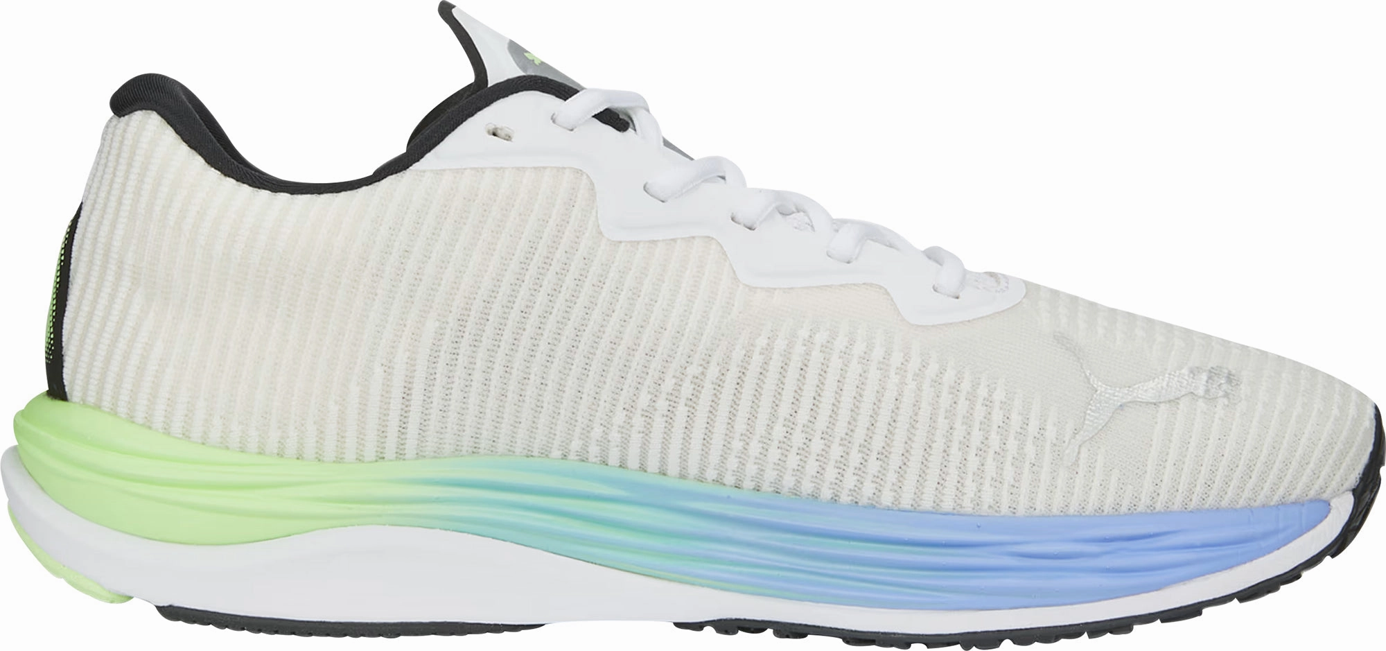 Puma Velocity Nitro 2 Fade Mens Running Shoes - White Cozy Footwear