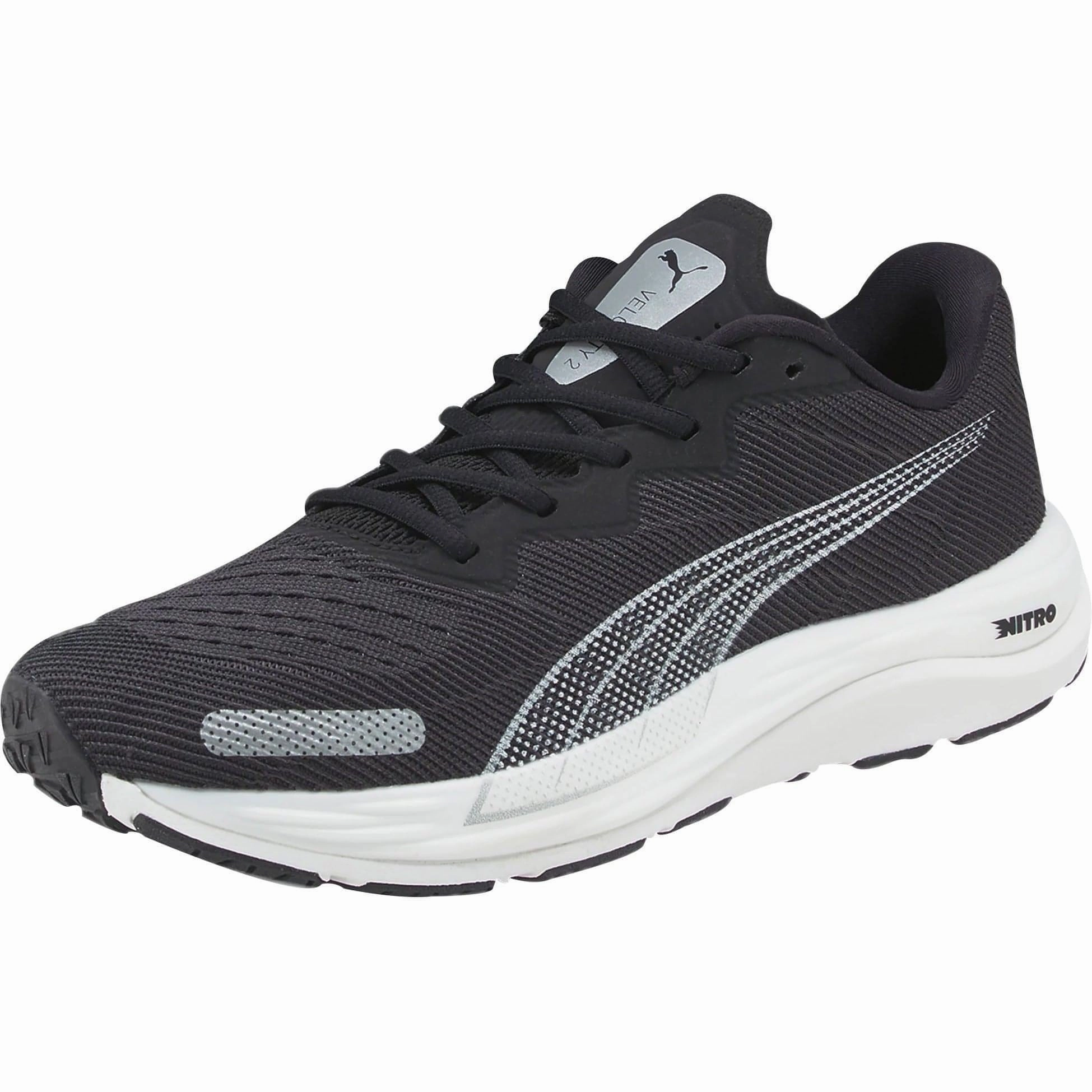 Puma Velocity Nitro 2 Mens Running Shoes - Black Cozy Footwear