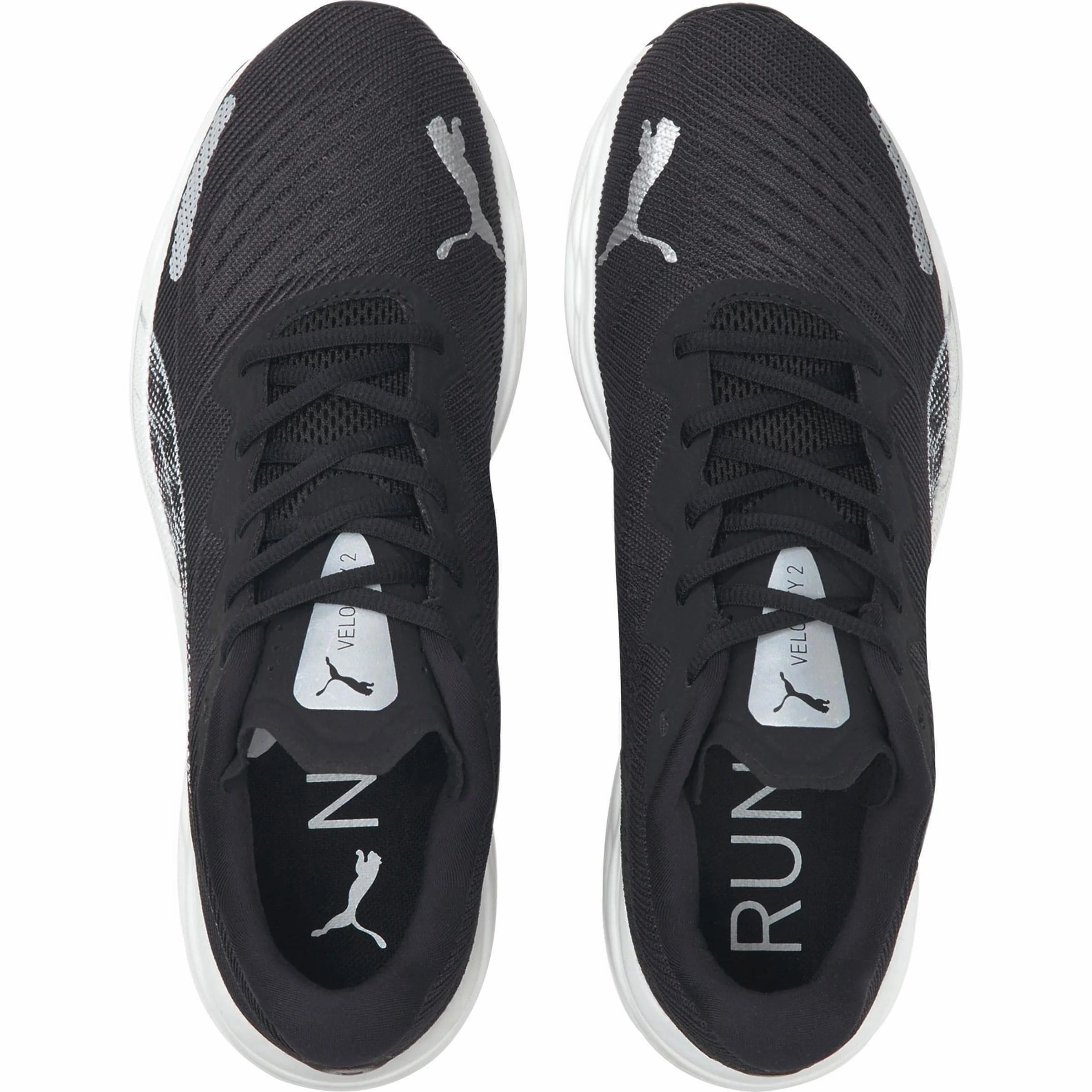 Puma Velocity Nitro 2 Mens Running Shoes - Black Cozy Footwear