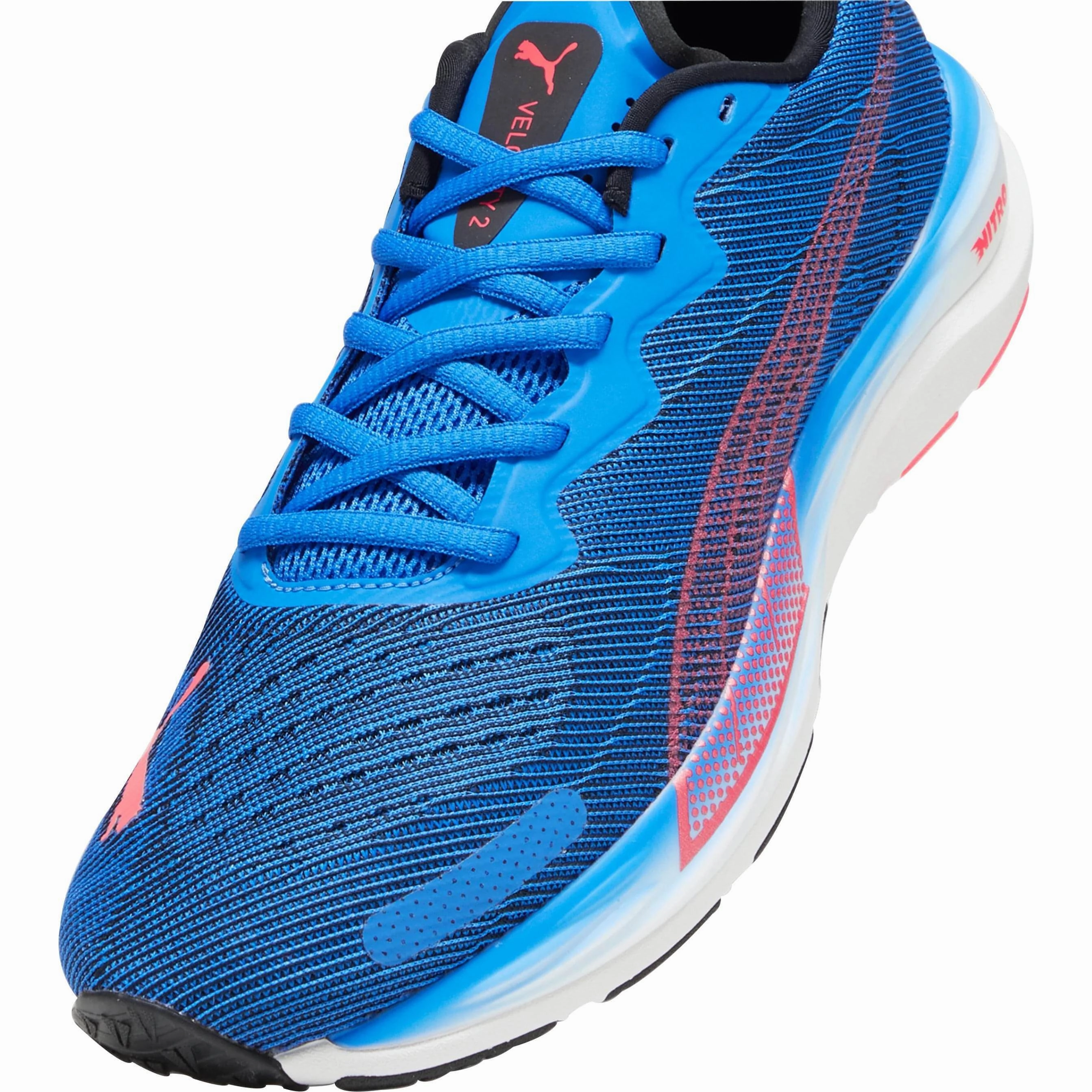 Puma Velocity Nitro 2 Mens Running Shoes - Blue Bold Sneakers