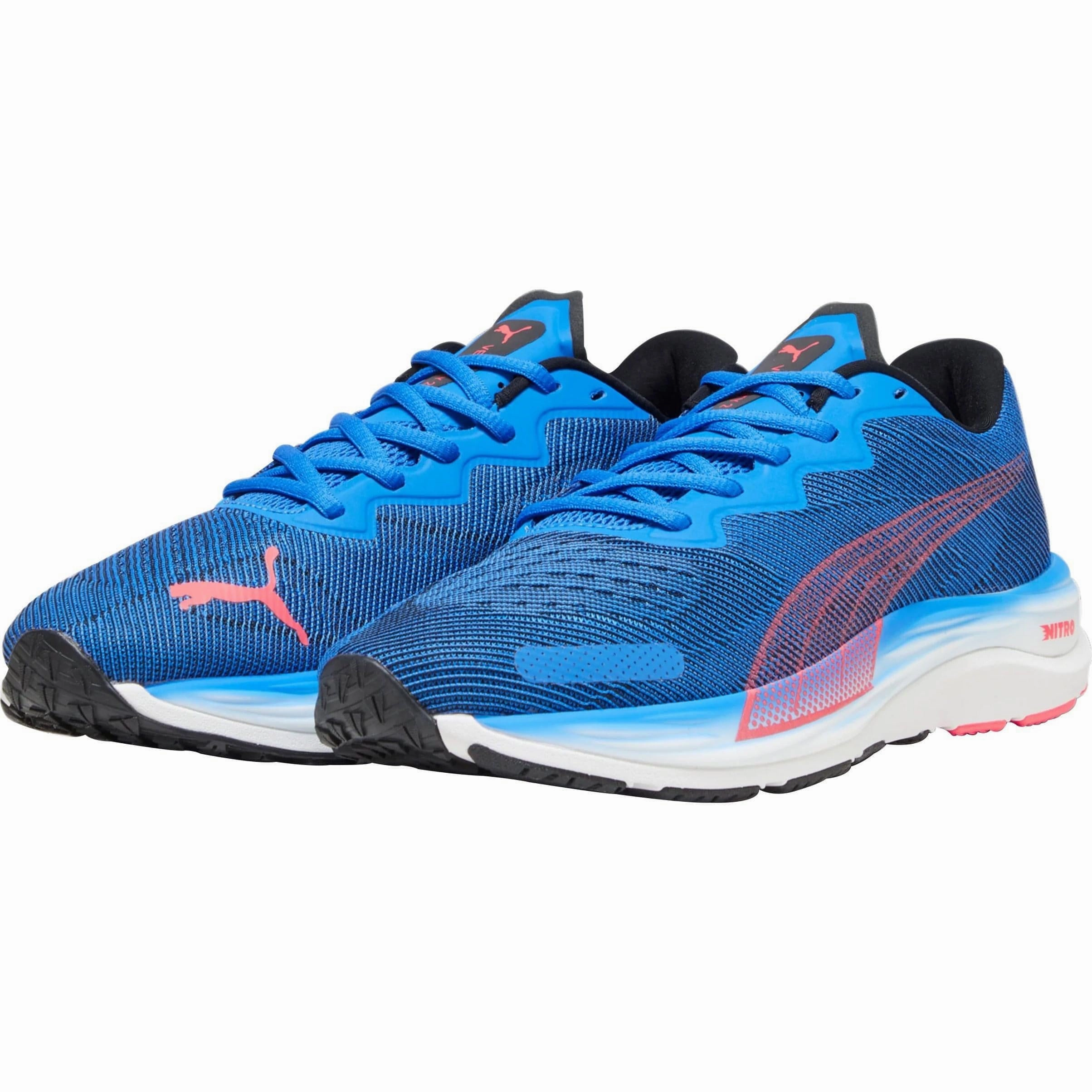 Puma Velocity Nitro 2 Mens Running Shoes - Blue Bold Sneakers