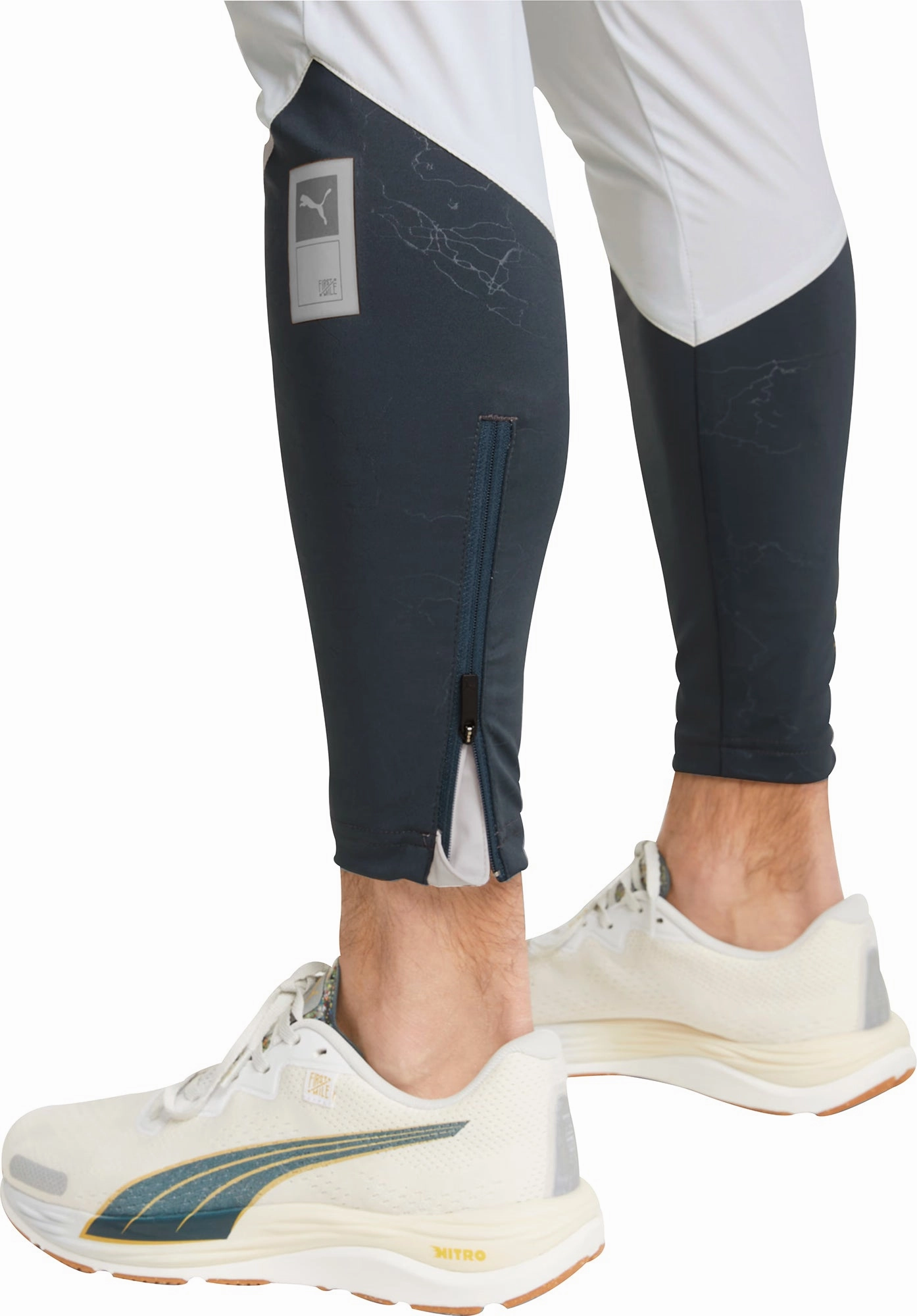 Puma Velocity Nitro 2 Mens Running Shoes - Grey Cozy Footwear