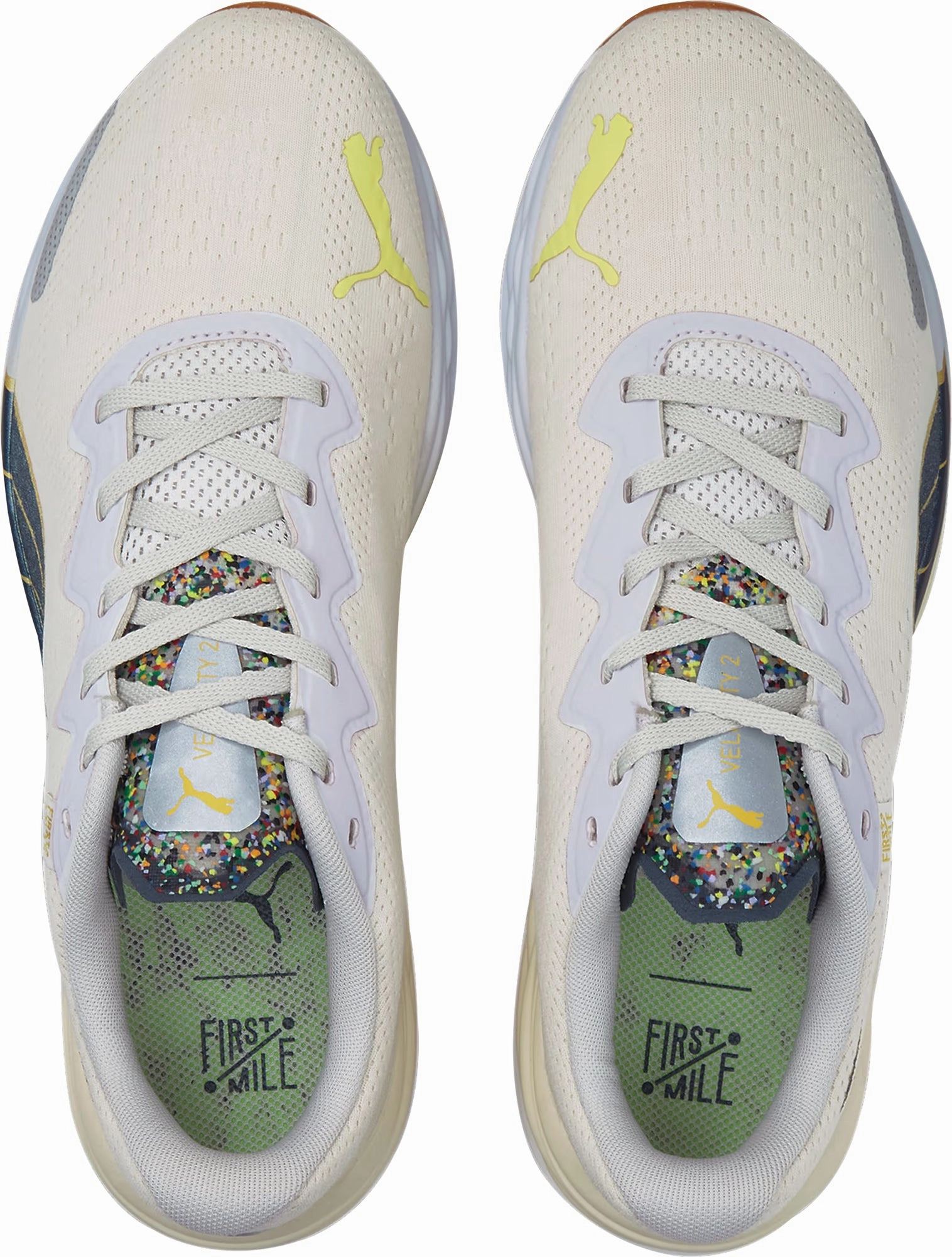 Puma Velocity Nitro 2 Mens Running Shoes - Grey Cozy Footwear