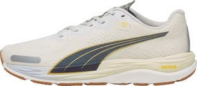 Puma Velocity Nitro 2 Mens Running Shoes - Grey Puma sport shoes with bold branding
