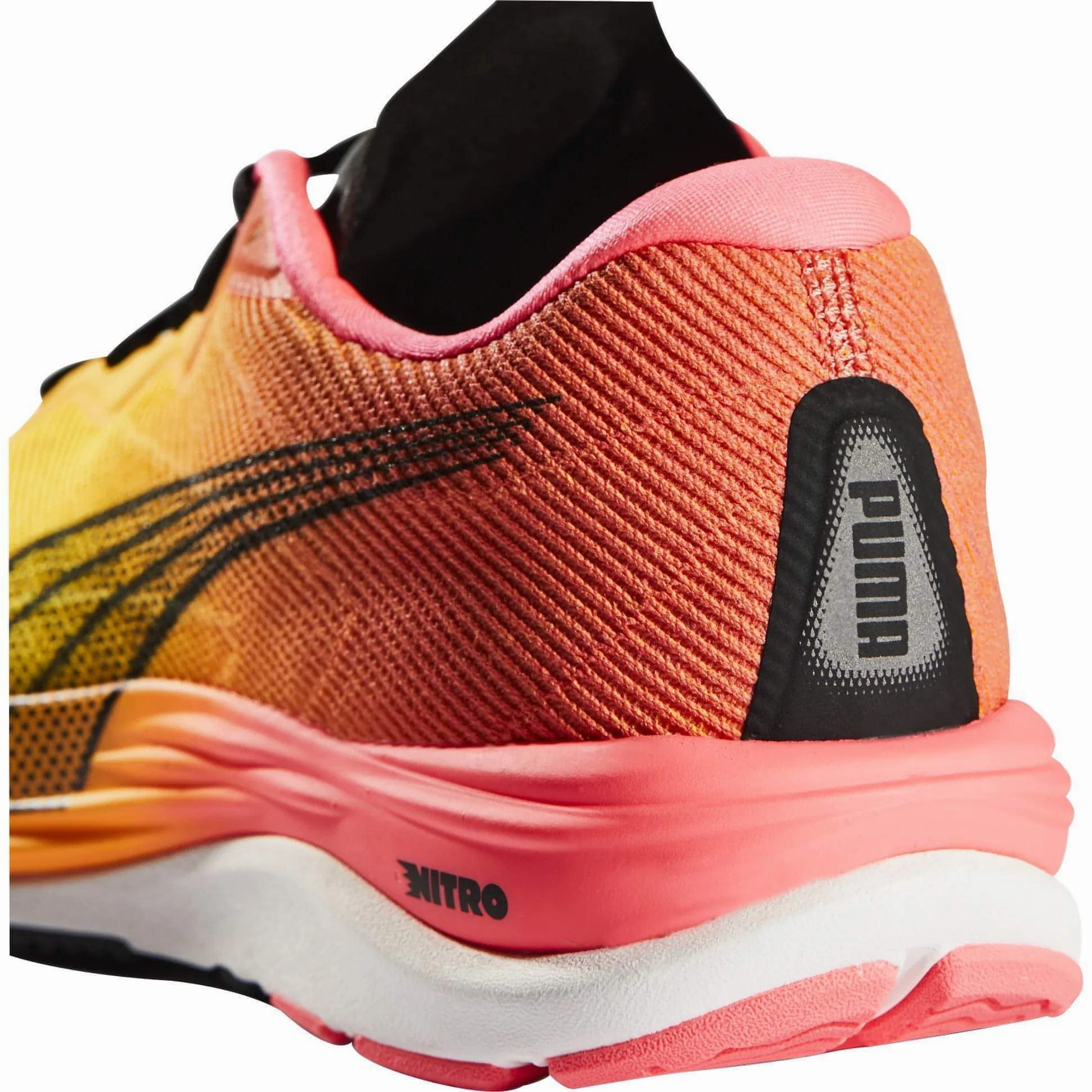 Puma Velocity Nitro 2 Mens Running Shoes - Orange Bold Sneakers