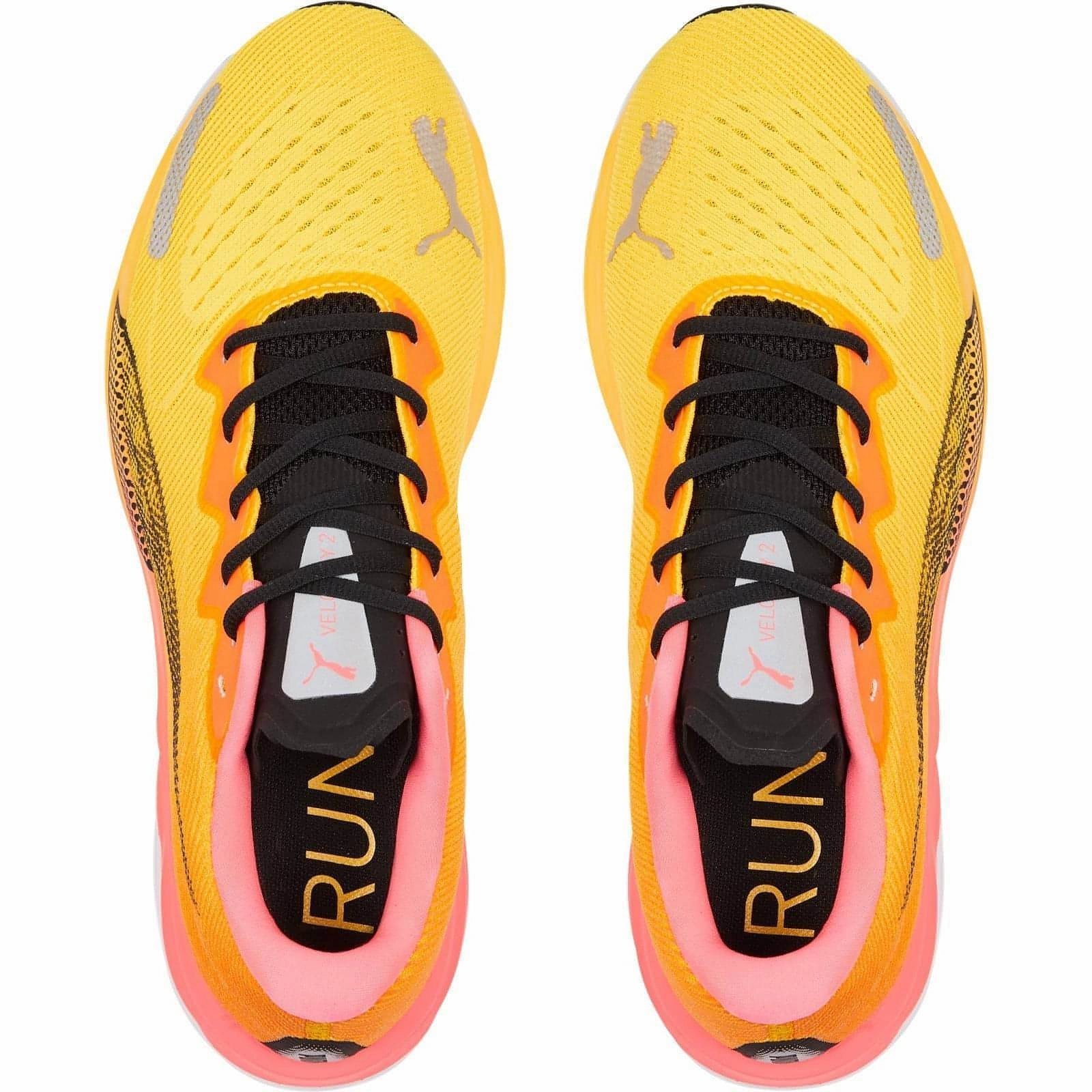 Puma Velocity Nitro 2 Mens Running Shoes - Orange Bold Sneakers