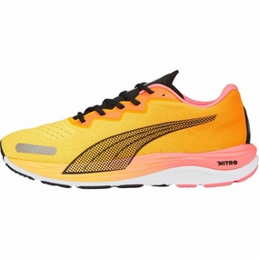 Puma Velocity Nitro 2 Mens Running Shoes - Orange Puma athletic shoes for urban lifestyle