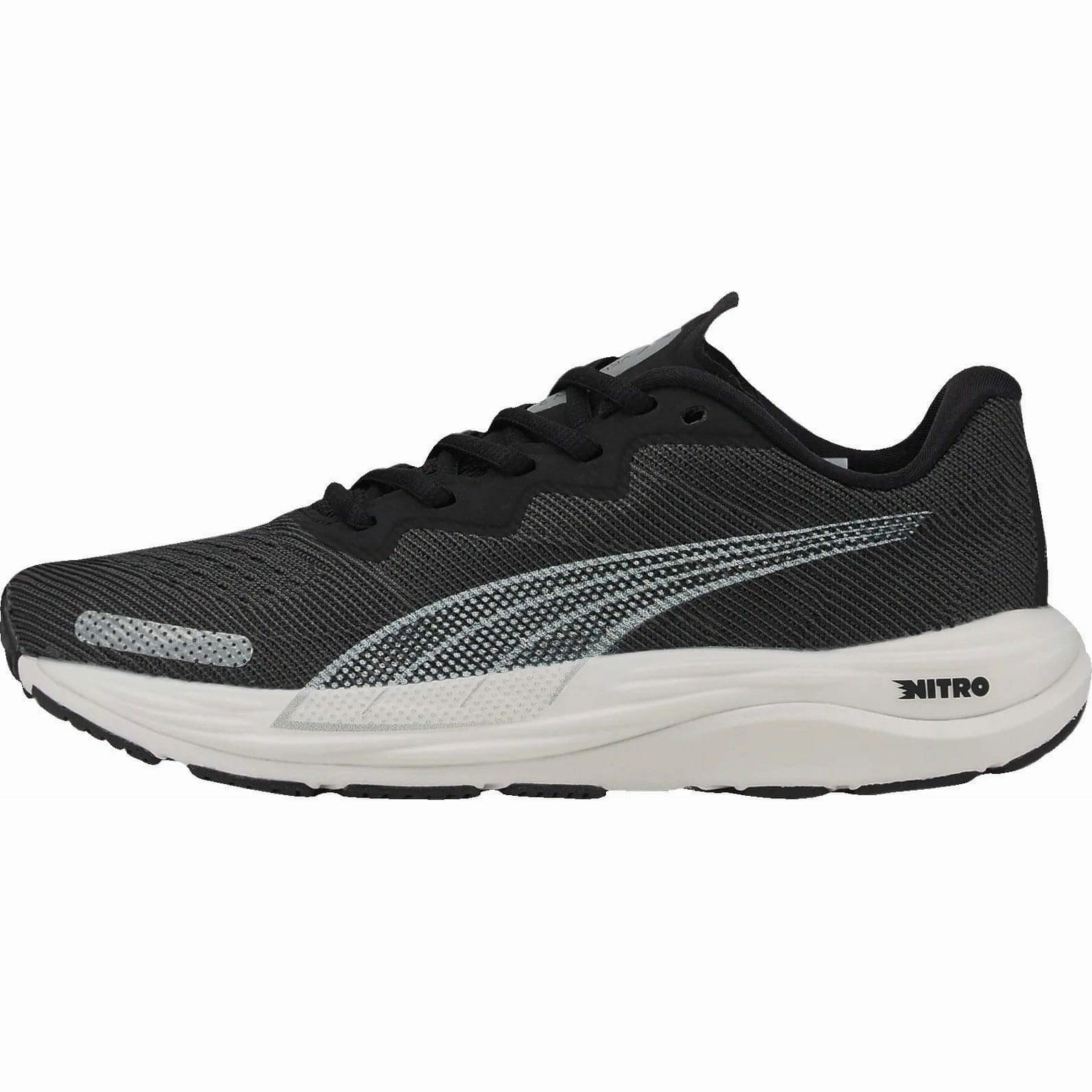 Puma Velocity Nitro 2 Womens Running Shoes - Black Puma athletic shoes for urban lifestyle