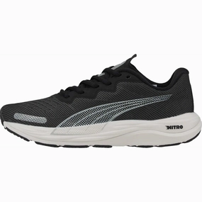 Puma Velocity Nitro 2 Womens Running Shoes - Black Puma athletic shoes for urban lifestyle