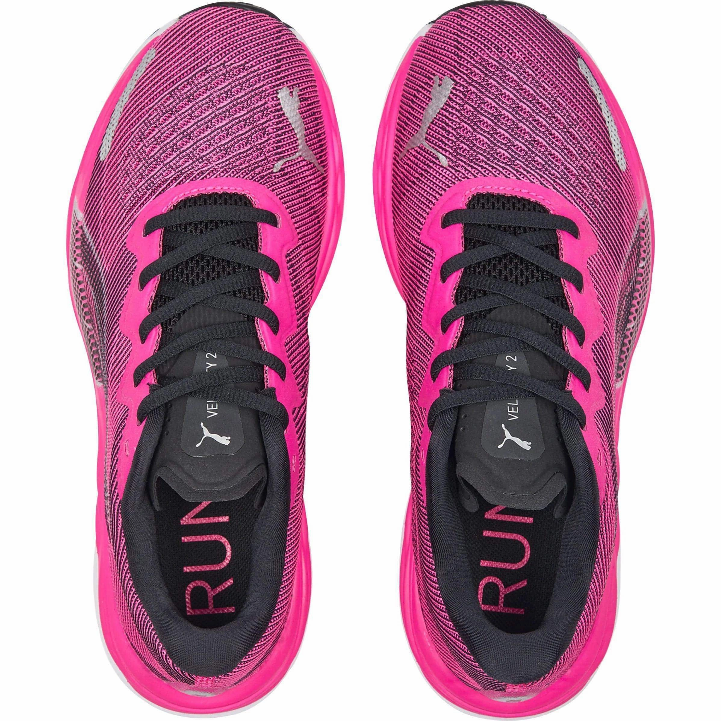 Puma Velocity Nitro 2 Womens Running Shoes - Pink Bold Sneakers