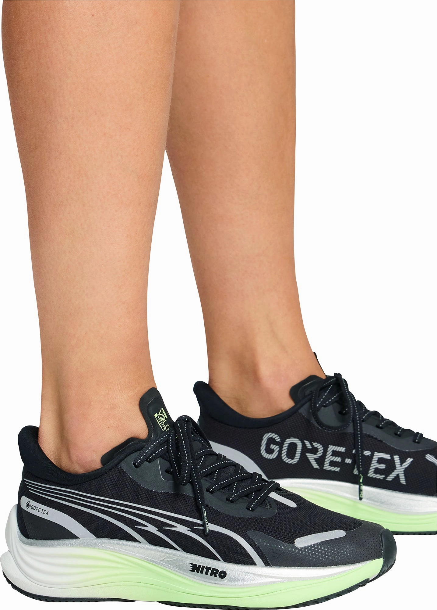 Puma Velocity Nitro 3 GORE-TEX Womens Running Shoes - Black Cozy Footwear