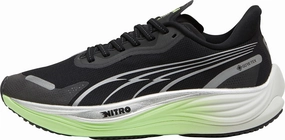 Puma Velocity Nitro 3 GORE-TEX Womens Running Shoes - Black Puma sport shoes with bold branding