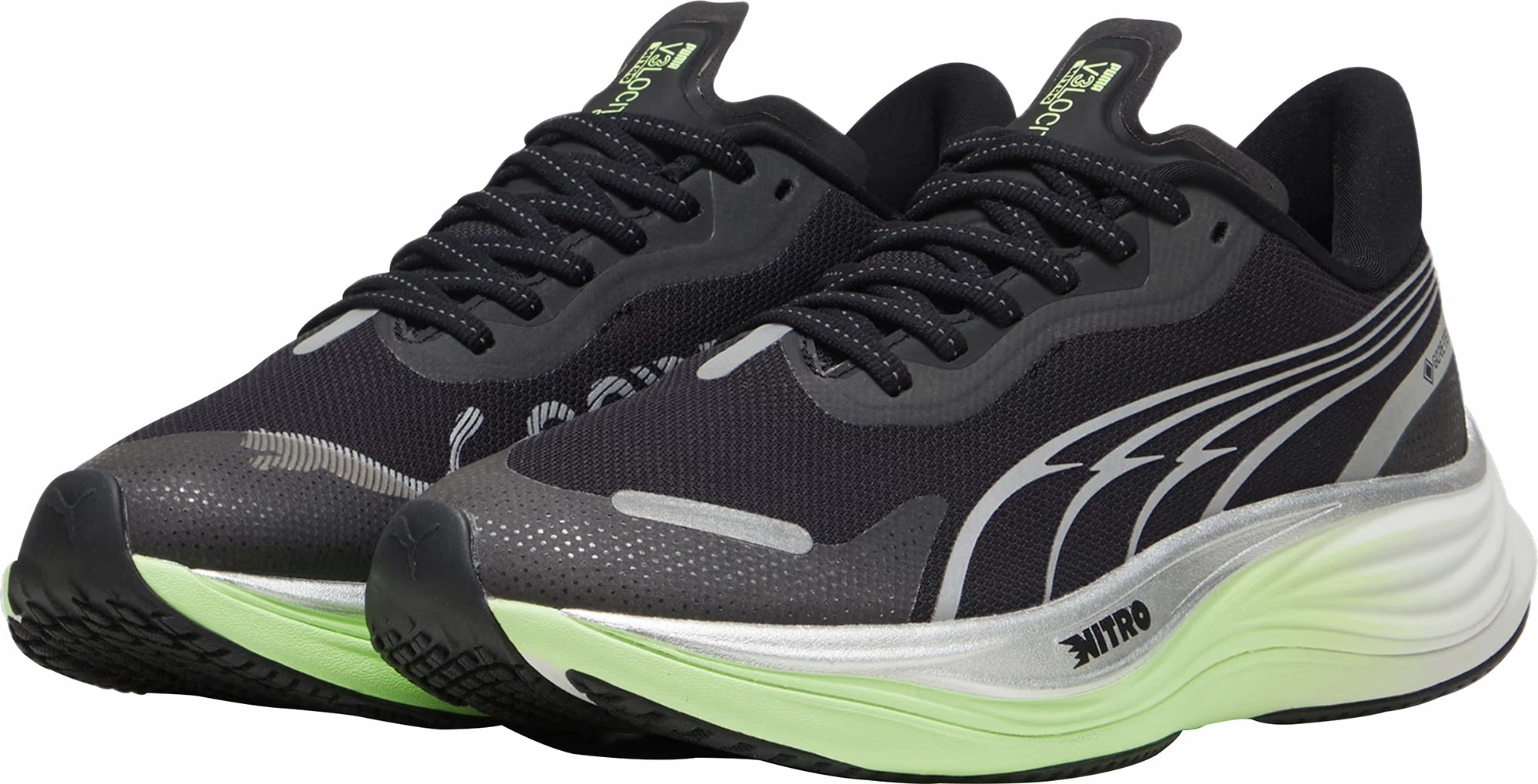 Puma Velocity Nitro 3 GORE-TEX Womens Running Shoes - Black Cozy Footwear