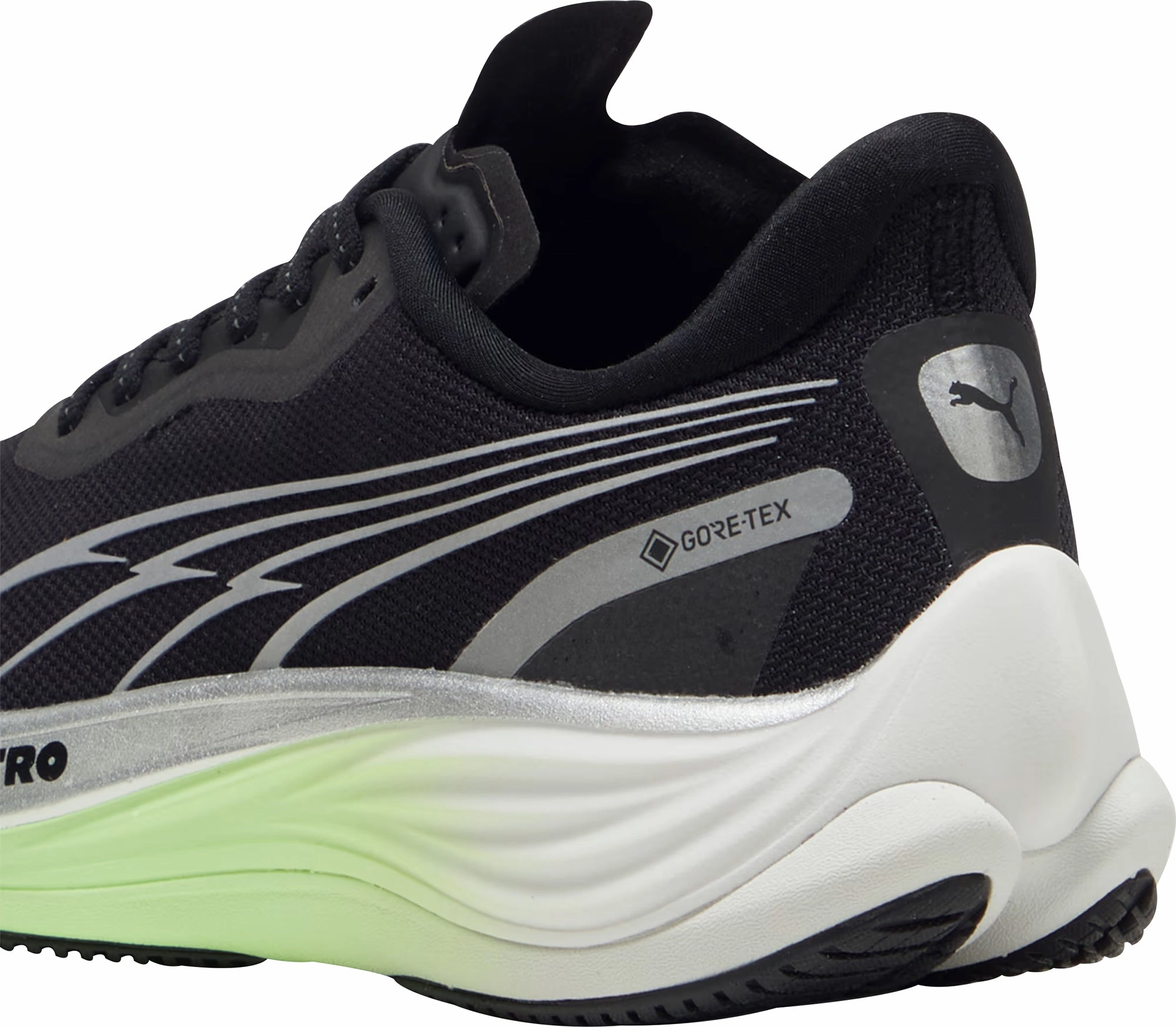 Puma Velocity Nitro 3 GORE-TEX Womens Running Shoes - Black Cozy Footwear