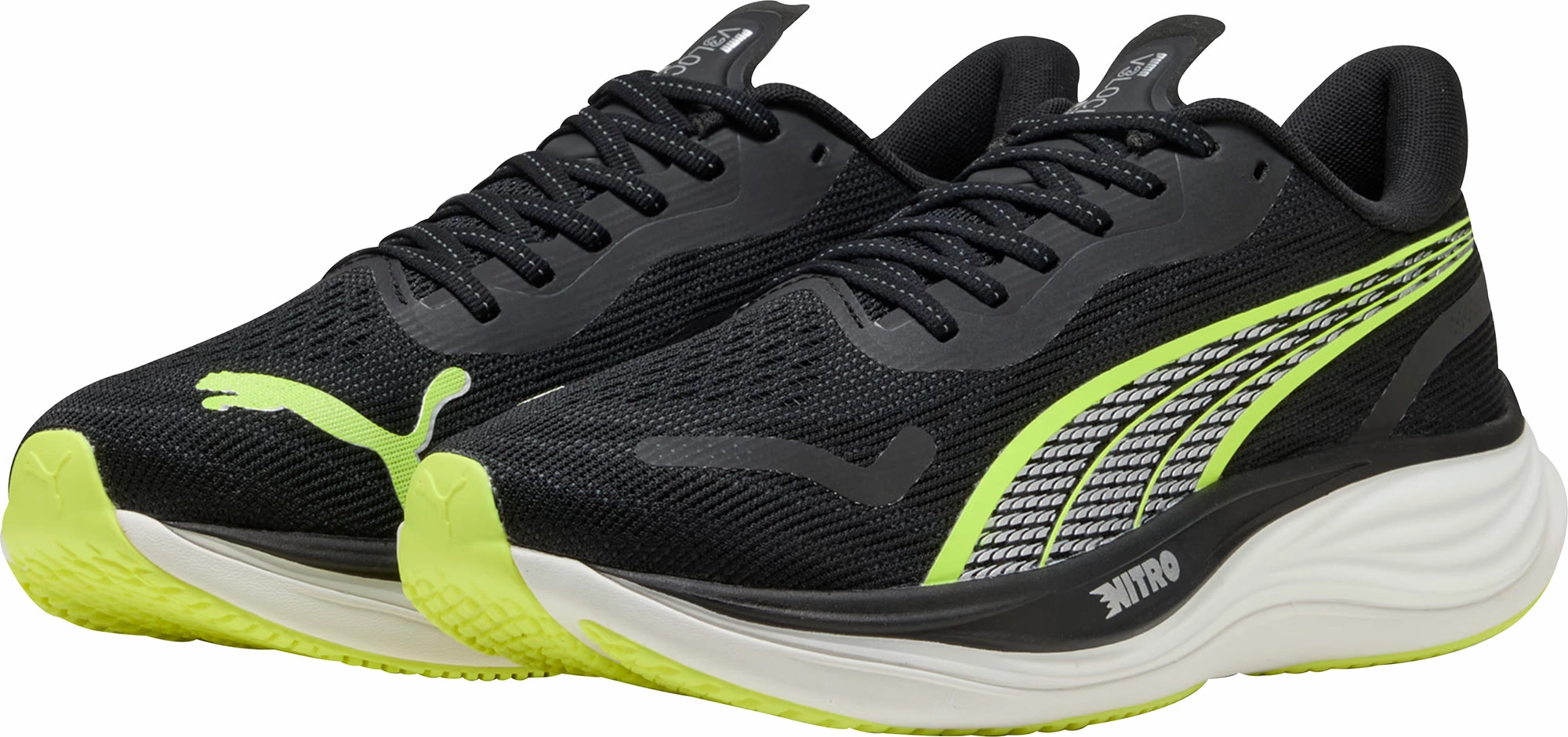 Puma Velocity Nitro 3 Mens Running Shoes - Black Cozy Footwear