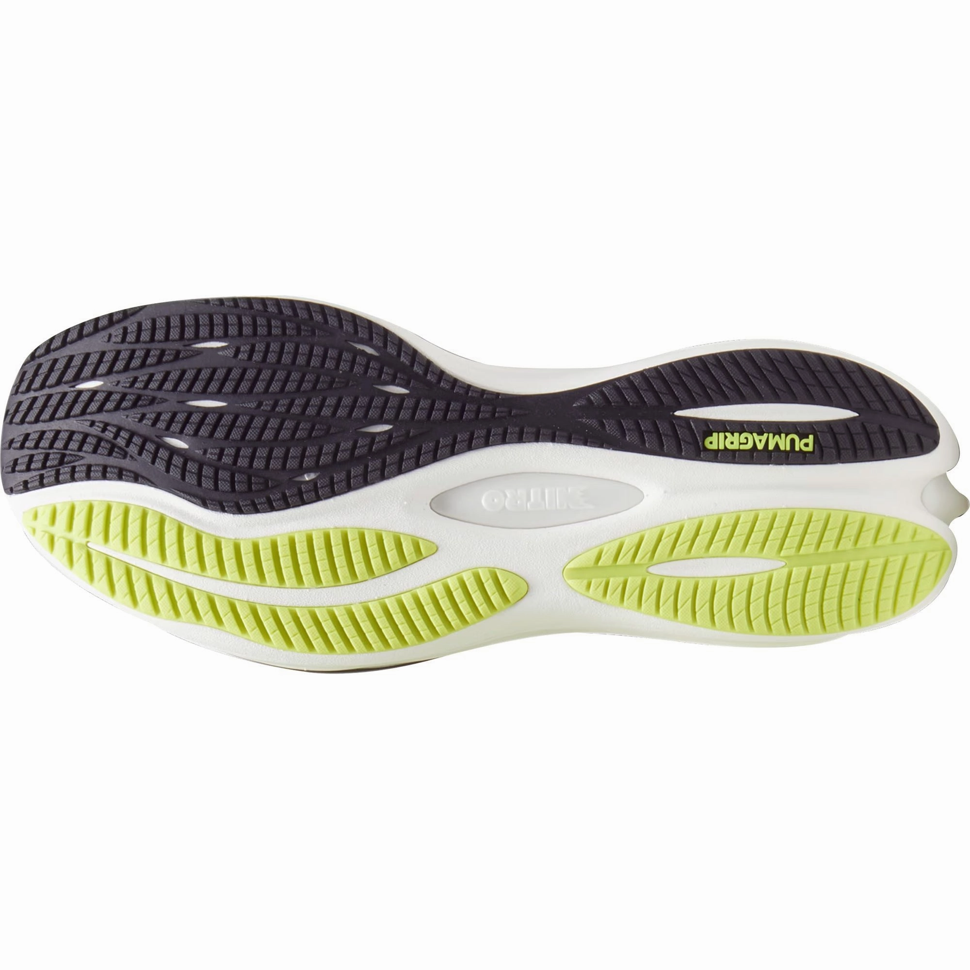 Puma Velocity Nitro 3 Mens Running Shoes - Green Bold Sneakers