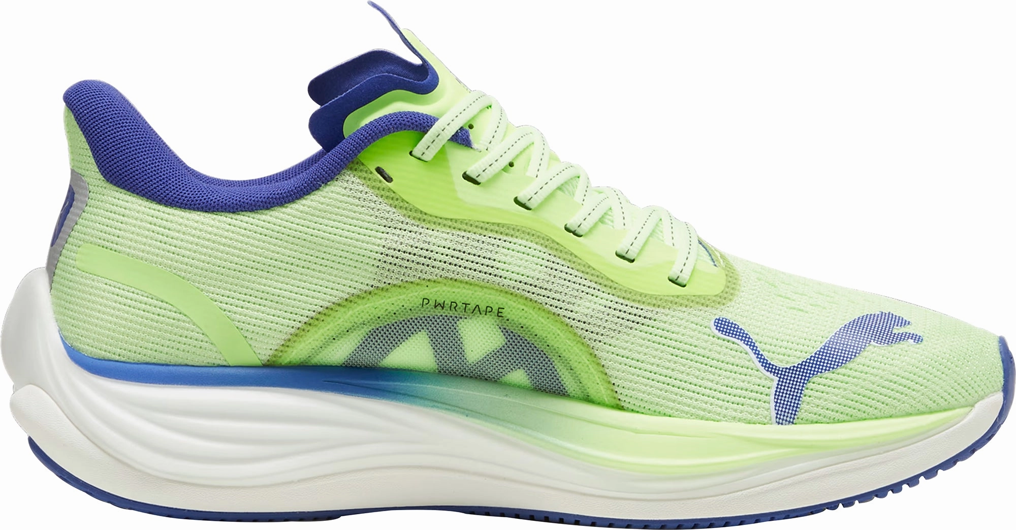 Puma Velocity Nitro 3 Mens Running Shoes - Green Cozy Footwear