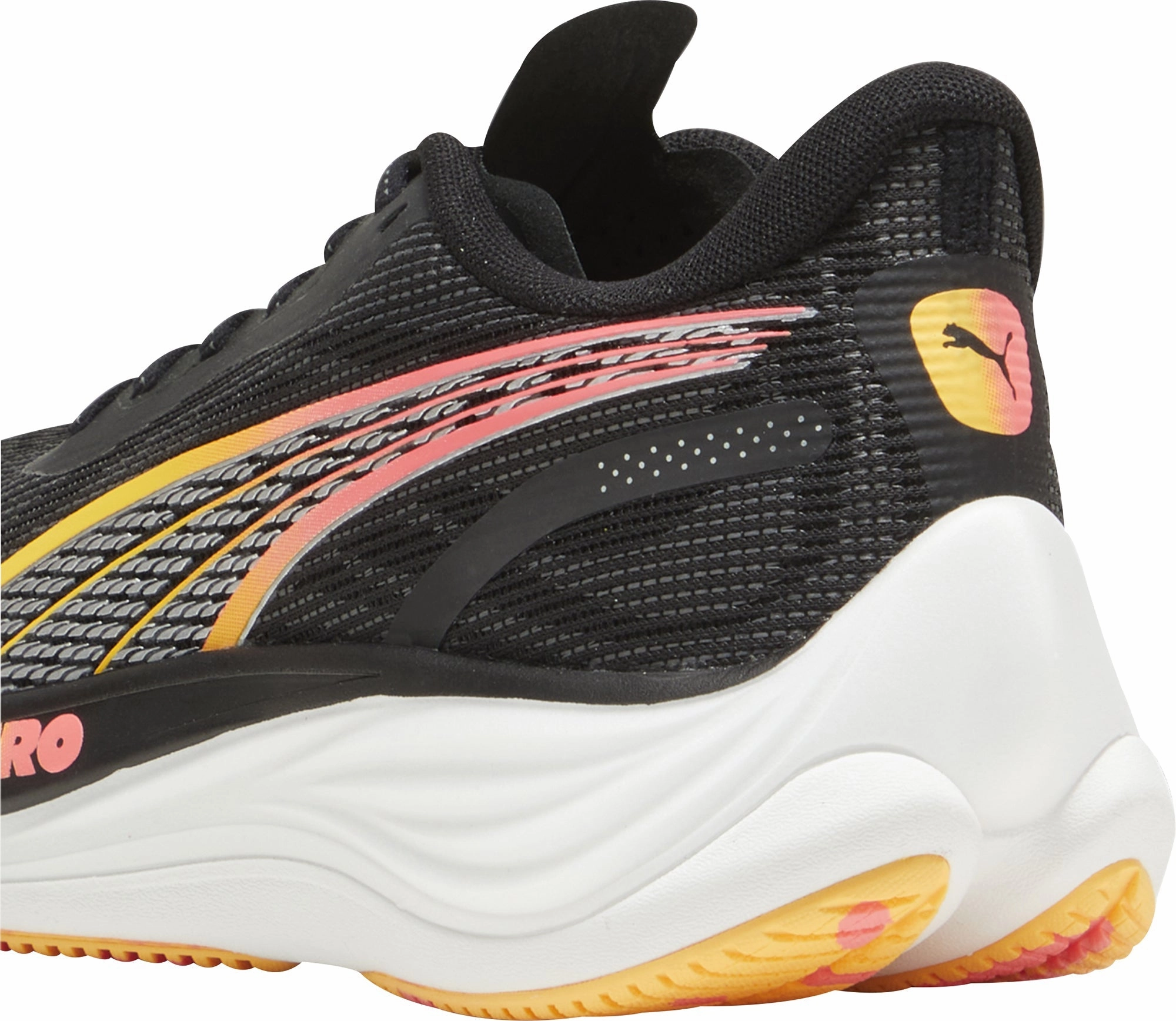 Puma Velocity Nitro 3 Womens Running Shoes - Black Cozy Footwear