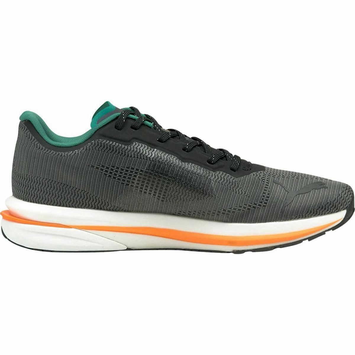 Puma Velocity Nitro WTR Mens Running Shoes - Black Bold Sneakers
