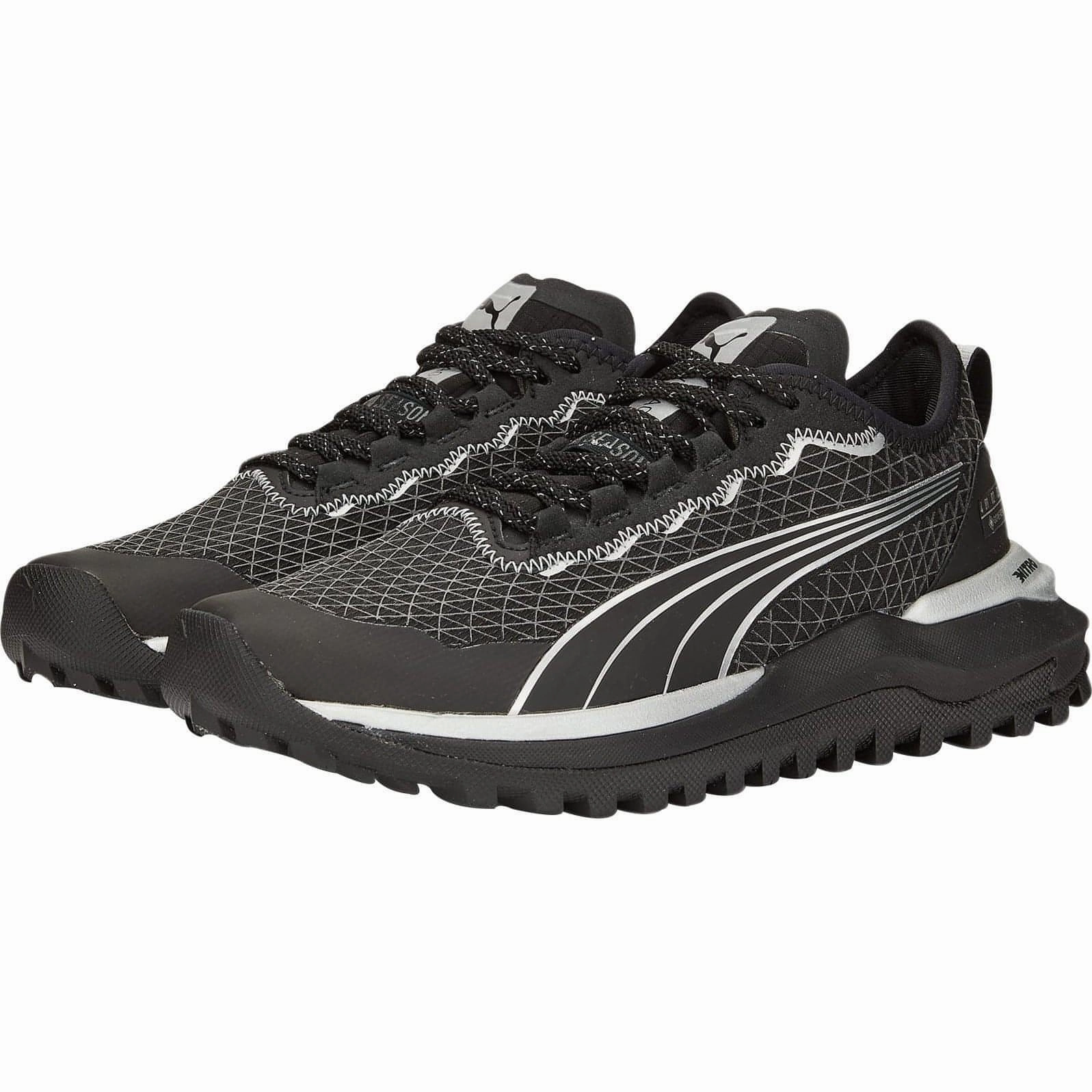 Puma Voyage Nitro 2 GORE-TEX Womens Trail Running Shoes - Black Cozy Footwear