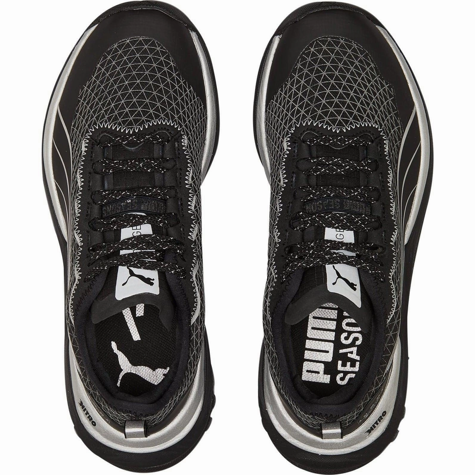 Puma Voyage Nitro 2 GORE-TEX Womens Trail Running Shoes - Black Cozy Footwear