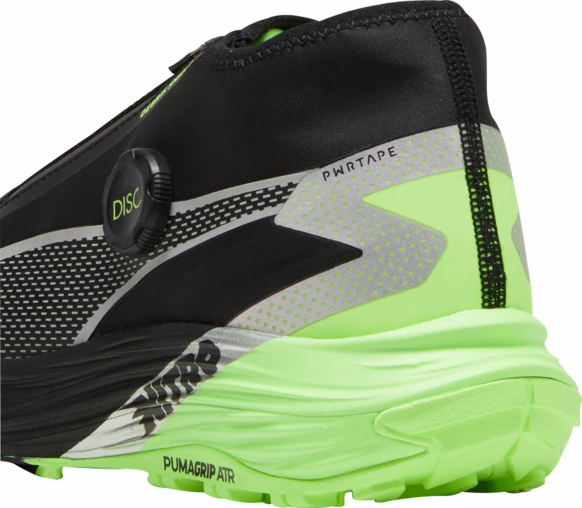Puma Voyage Nitro 3 Disc Mens Trail Running Shoes - Black Cozy Footwear