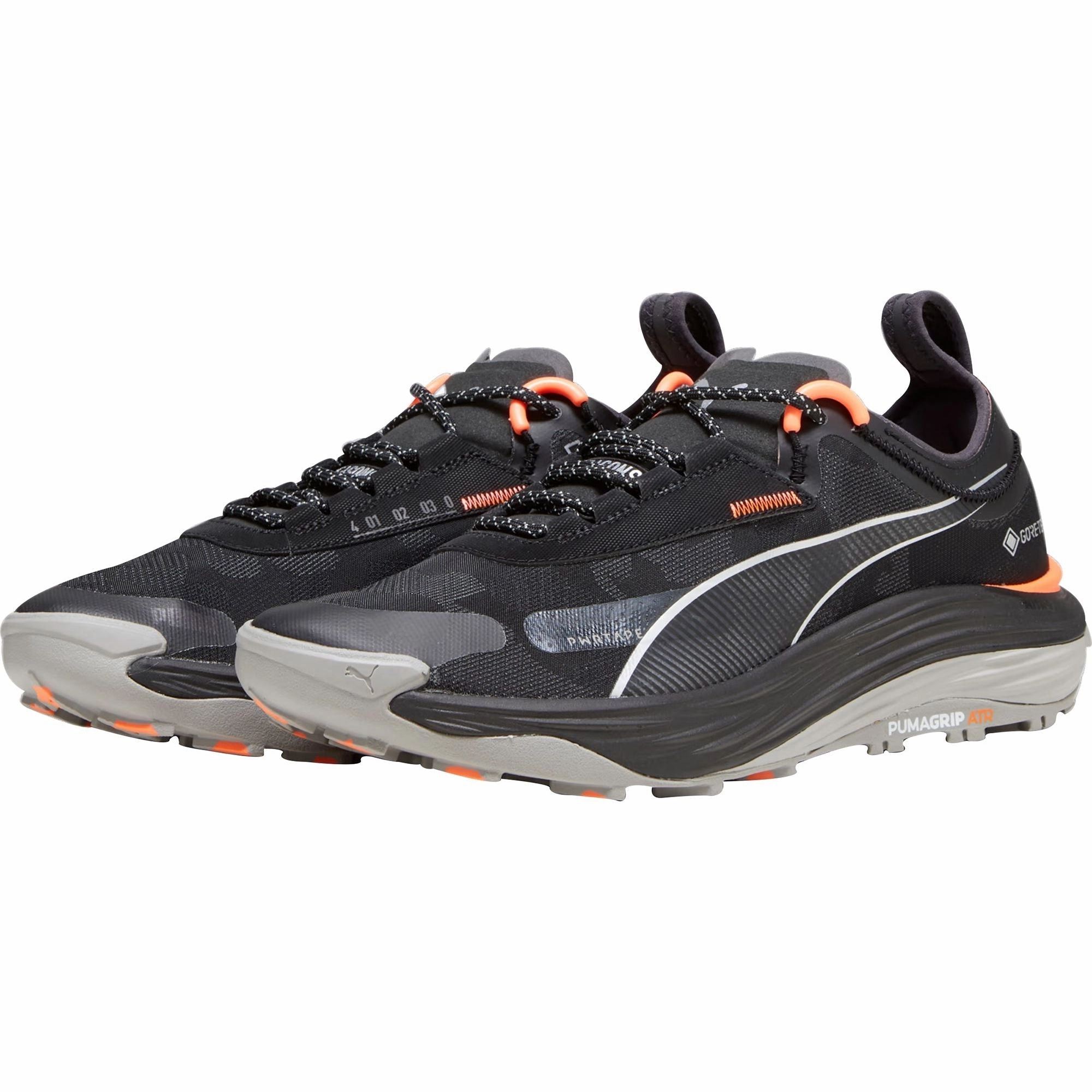 Puma Voyage Nitro 3 GORE-TEX Mens Trail Running Shoes - Black Bold Sneakers