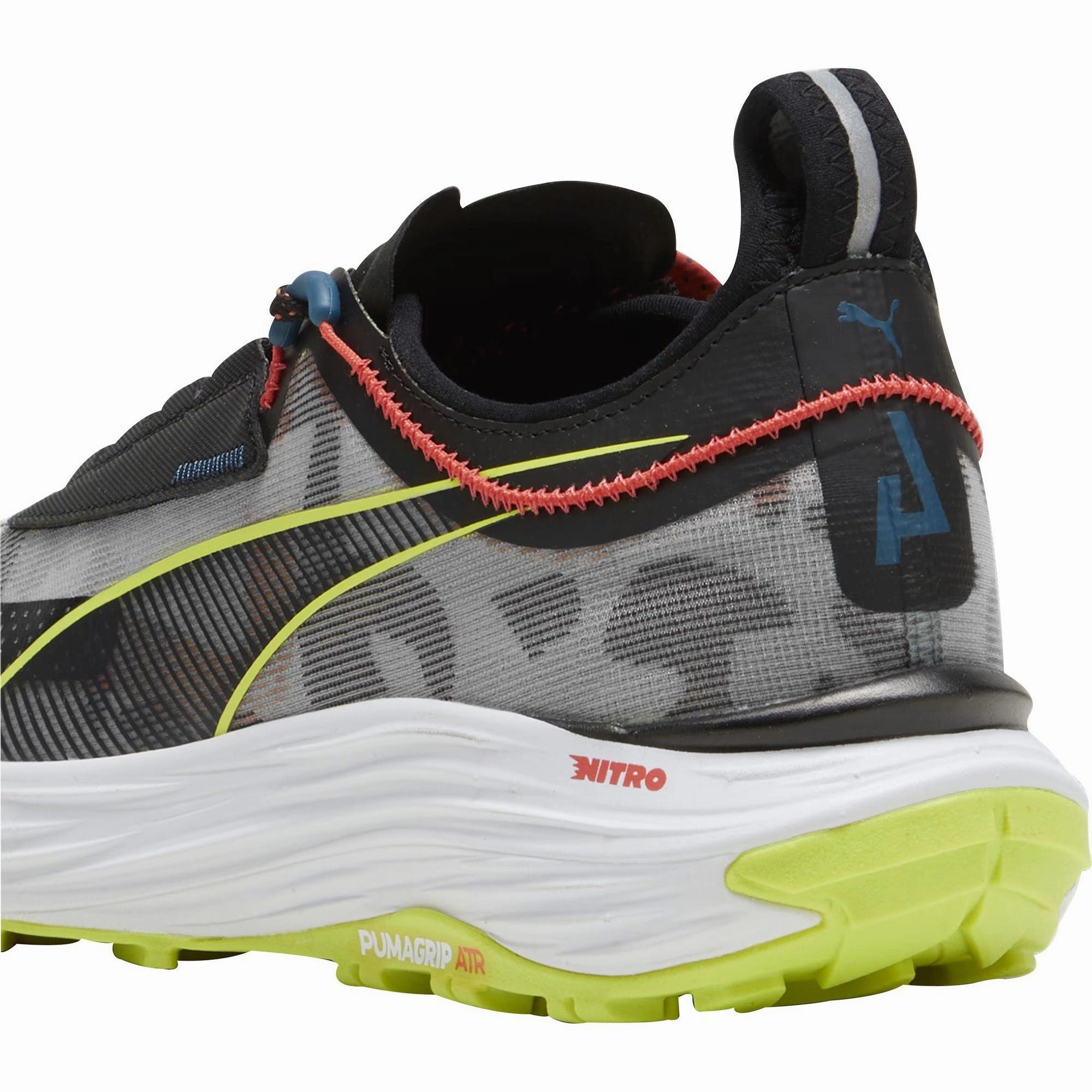 Puma Voyage Nitro 3 Mens Trail Running Shoes - Black Bold Sneakers