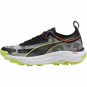 Puma Voyage Nitro 3 Mens Trail Running Shoes - Black Puma athletic shoes for urban lifestyle